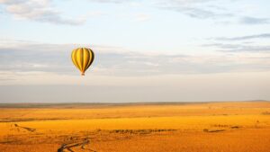 Vuelo en globo sobre Kenia