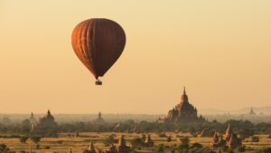 Amanecer en Myanmar