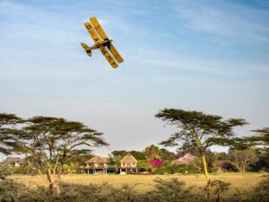 Sobrevolar la exclusiva zona de Laikipia