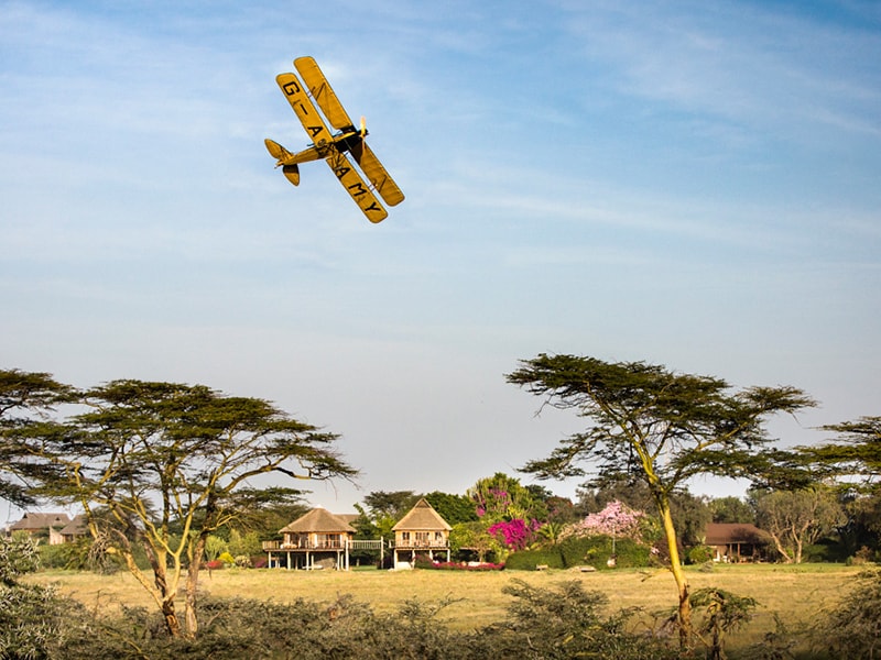 Kenia. Sobrevolar la exclusiva zona de Laikipia