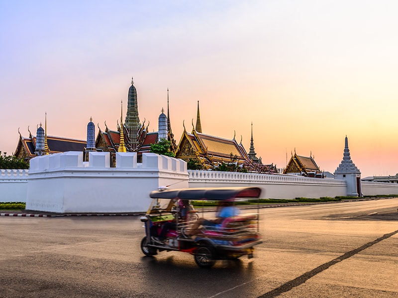 Tailandia. Conocer la ciudad de Bangkok en tren