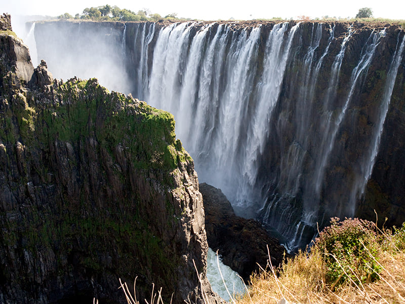 Zambia. Sobrevuelo panorámico en ultraligero