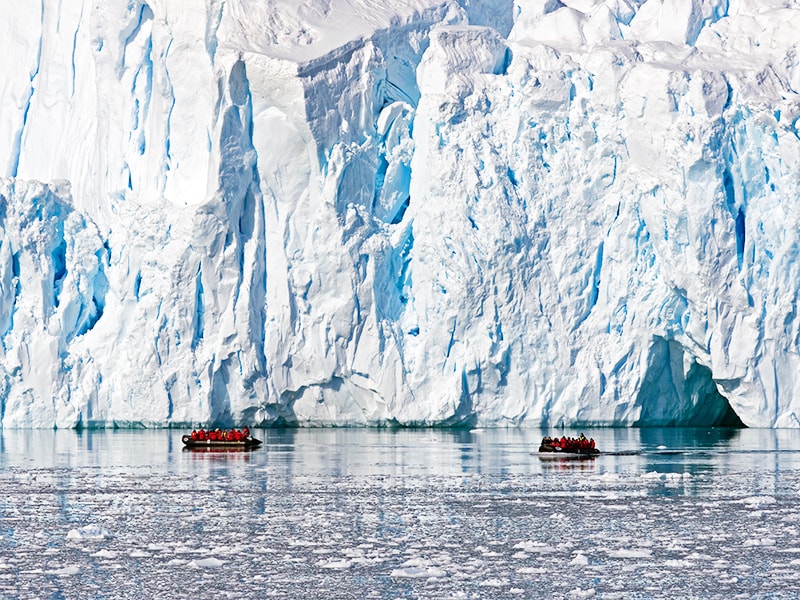 Antártida. Navegación por las Shetland del Sur