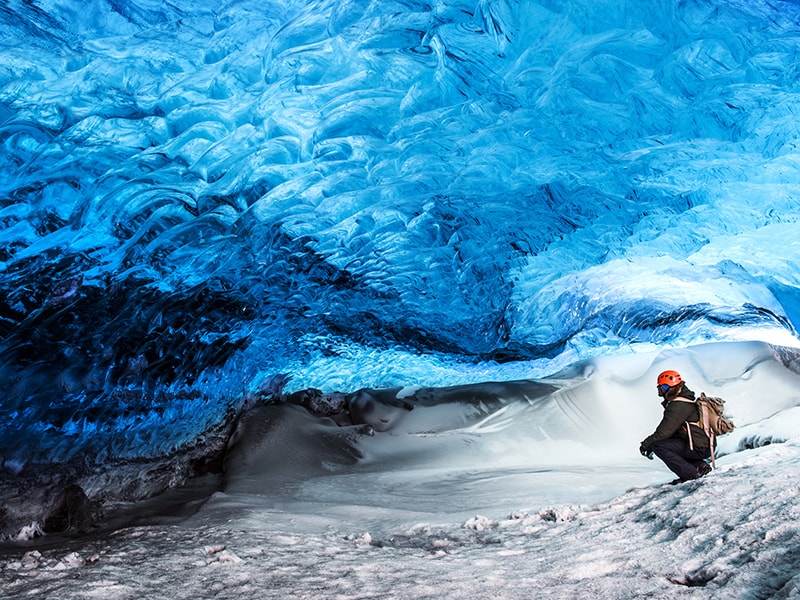 Islandia. Las cuevas de hielo azul